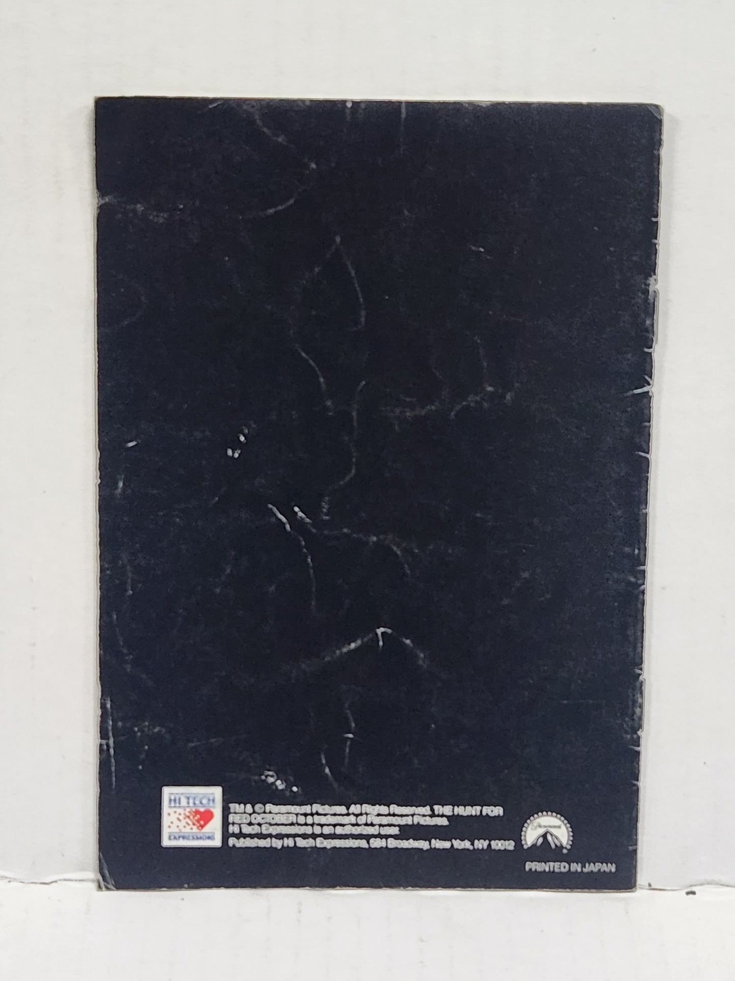 Auction Item 135: The Hunt for Red October Manual - SNES