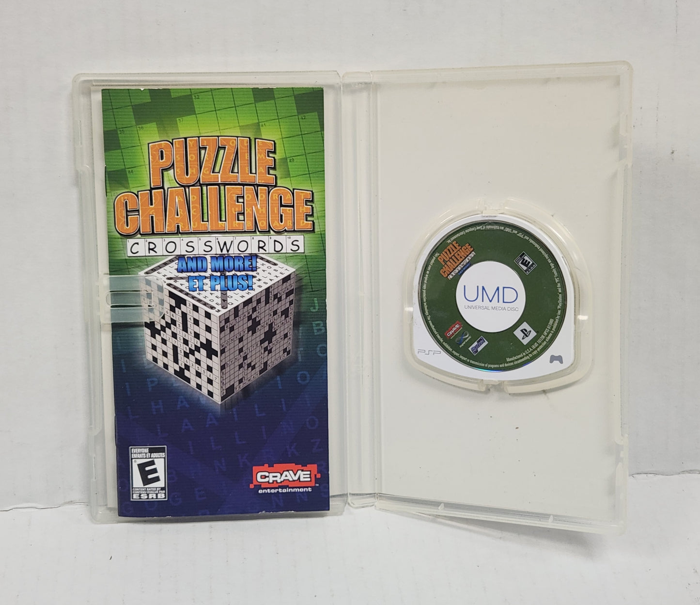 Auction Item 80: Puzzle Challenge Crosswords - PSP