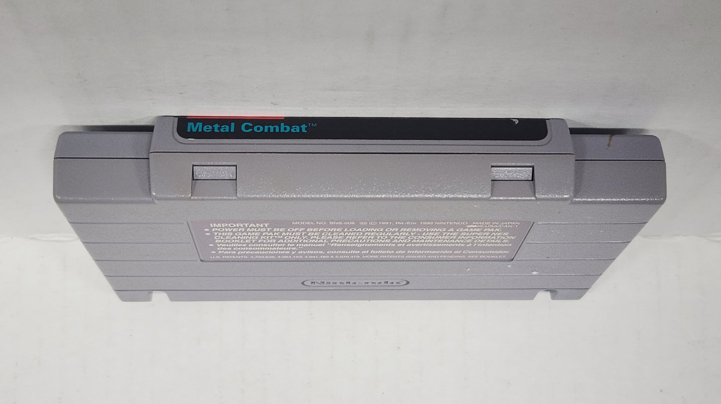 Auction Item 111: Metal Combat - SNES