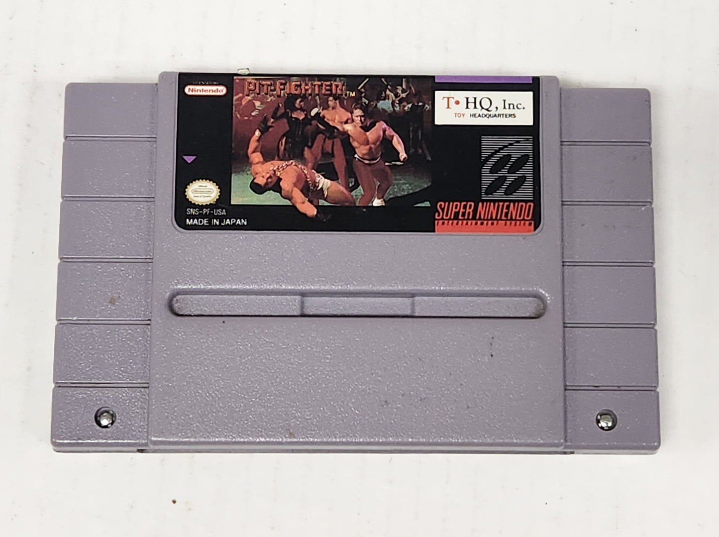 Auction Item 13: Pit-Fighter - SNES