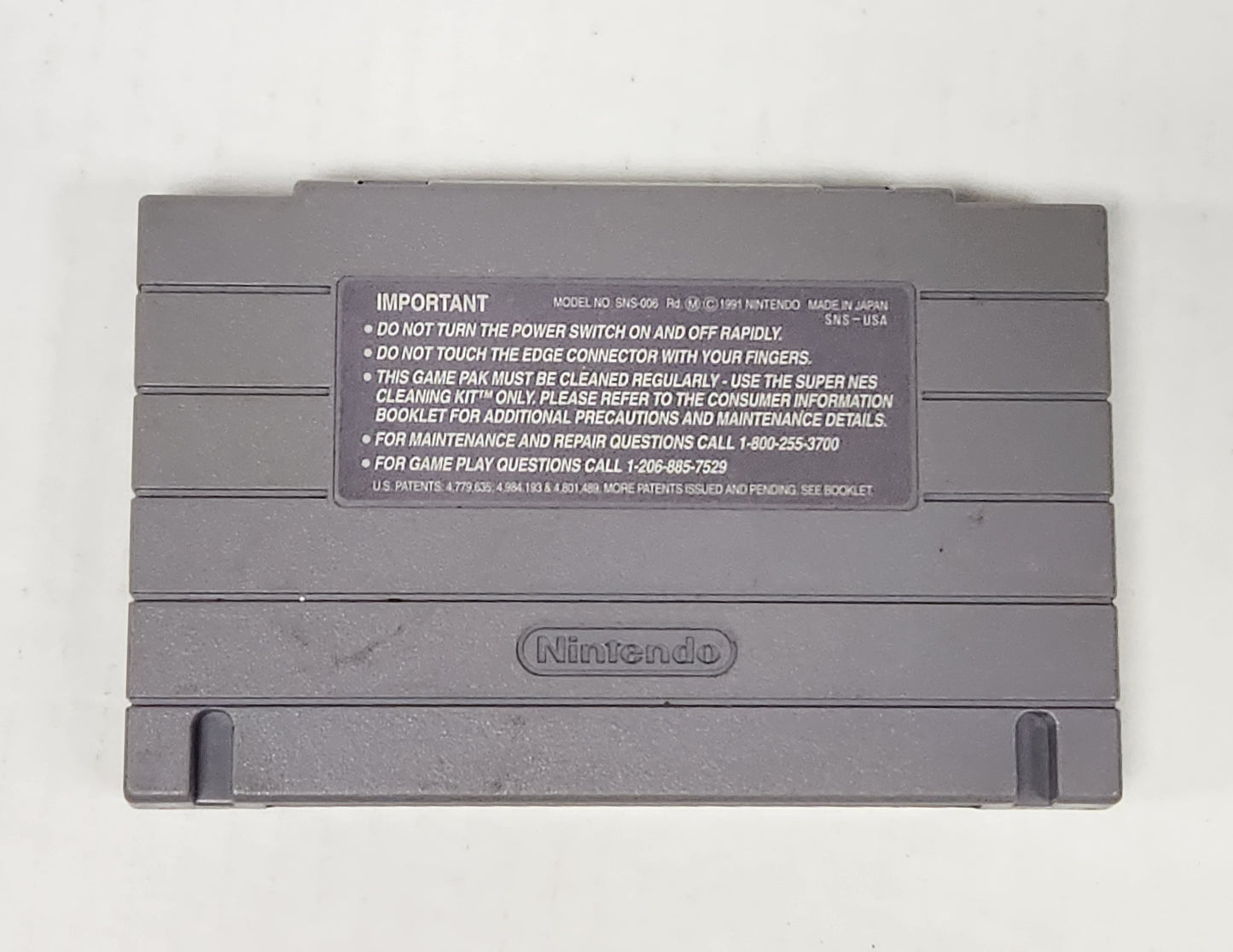 Auction Item 15: Home Alone - SNES
