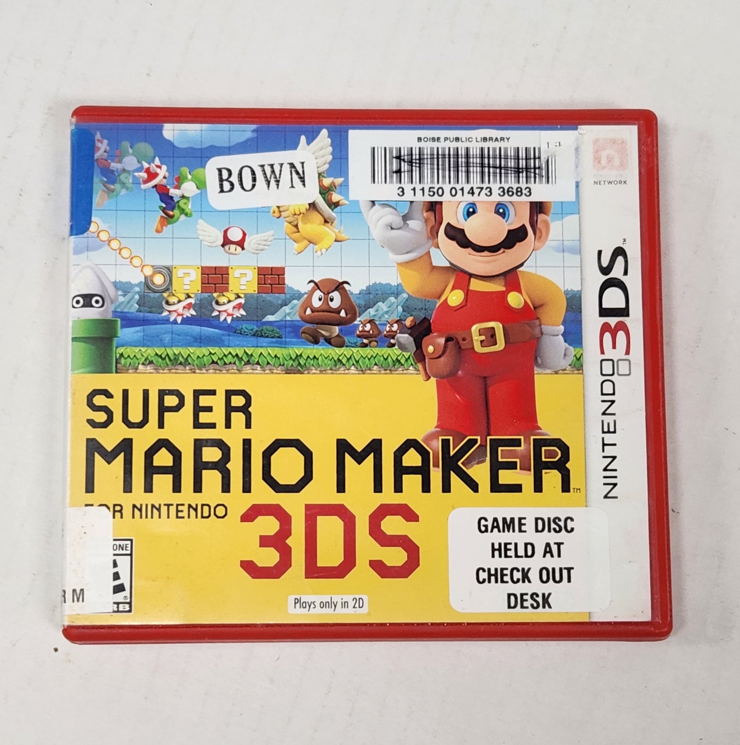 Auction Item 36: Super Mario Maker 3DS - 3DS