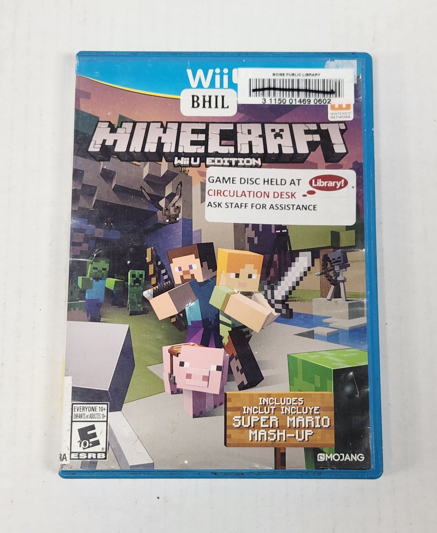 Auction Item 6: Minecraft - WiiU