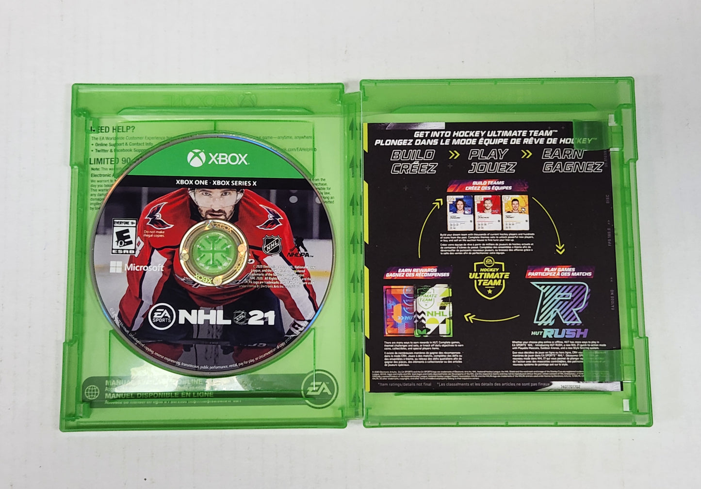 Auction Item 24: NHL 21 - XBox One