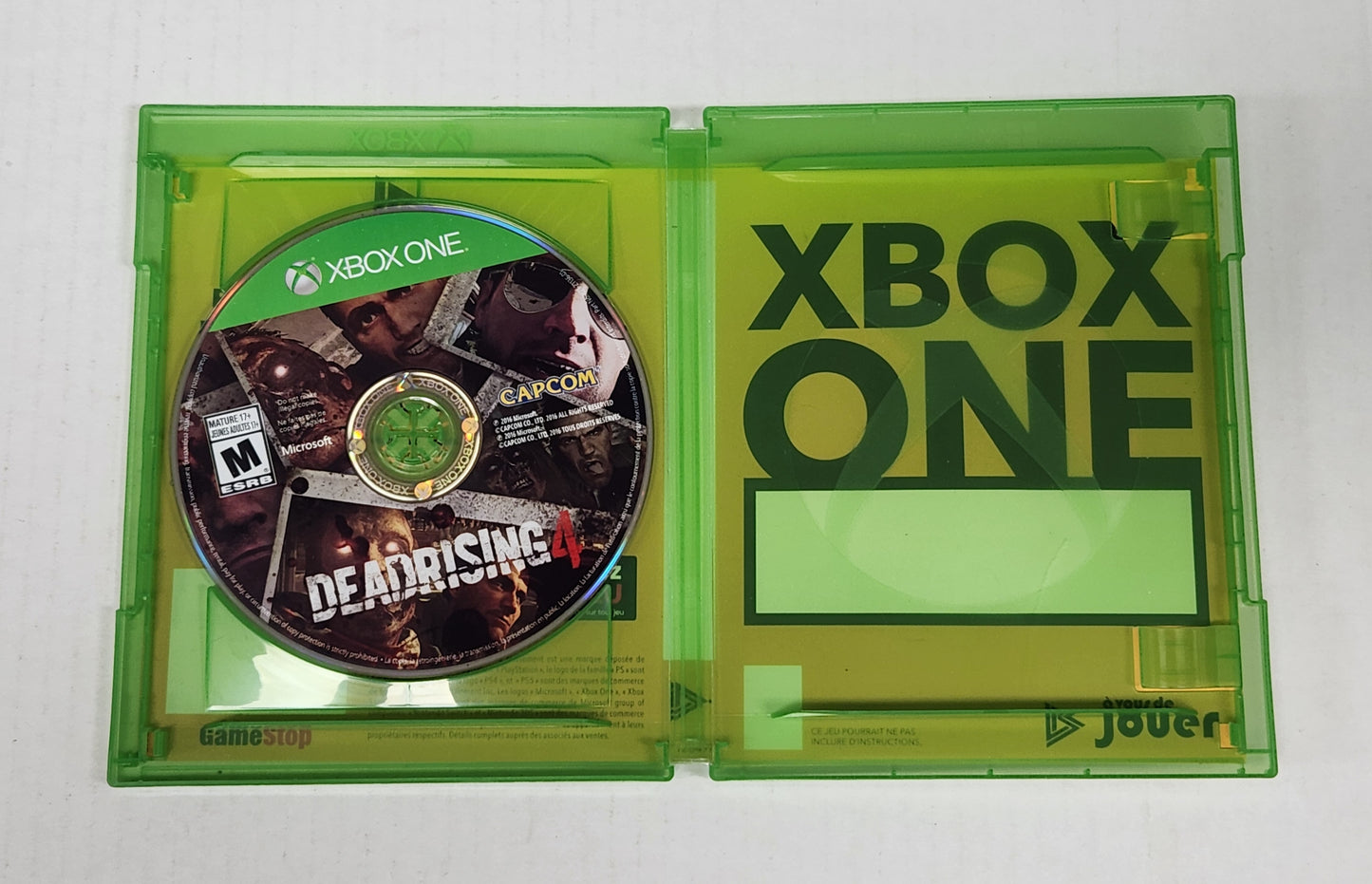 Auction Item 26: Dead Rising 4 - XBox One