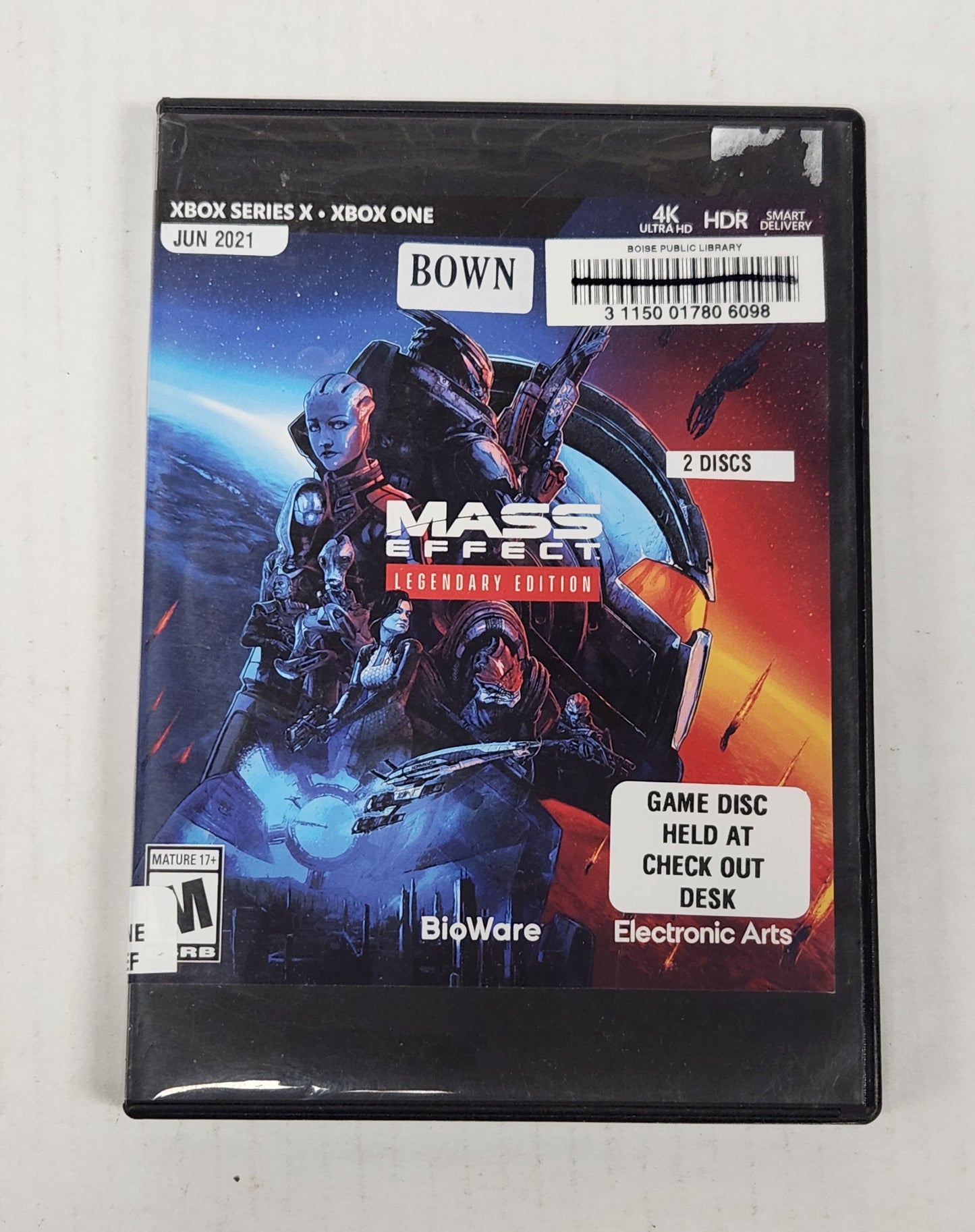 Auction Item 32: Mass Effect Legendary Edition - XBox One / Series X