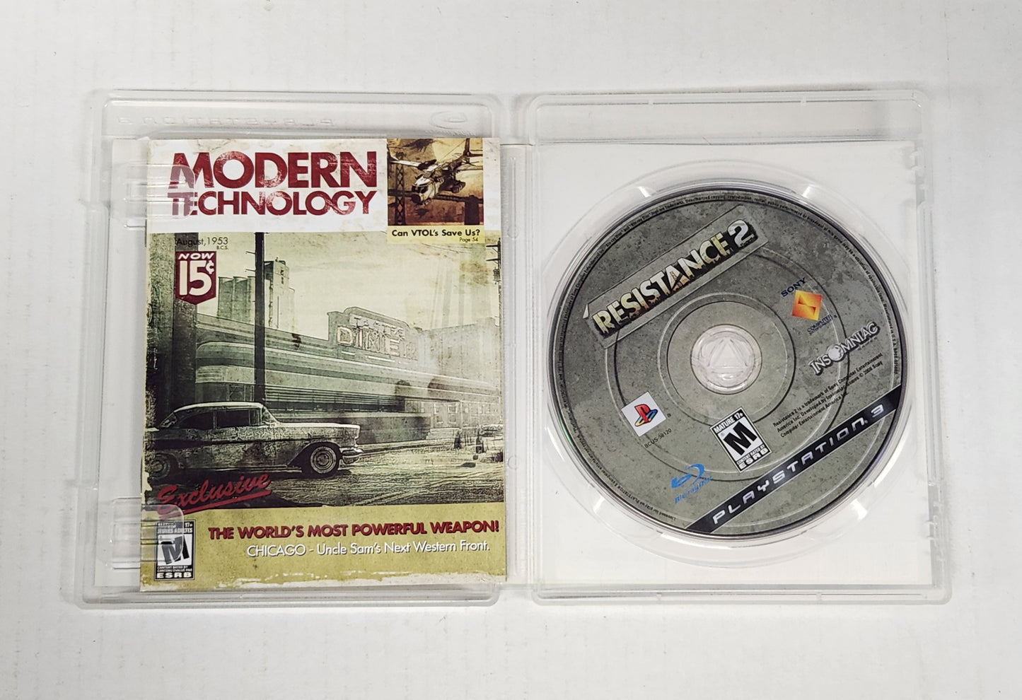 Auction Item 53: Resistance 2 - PS3