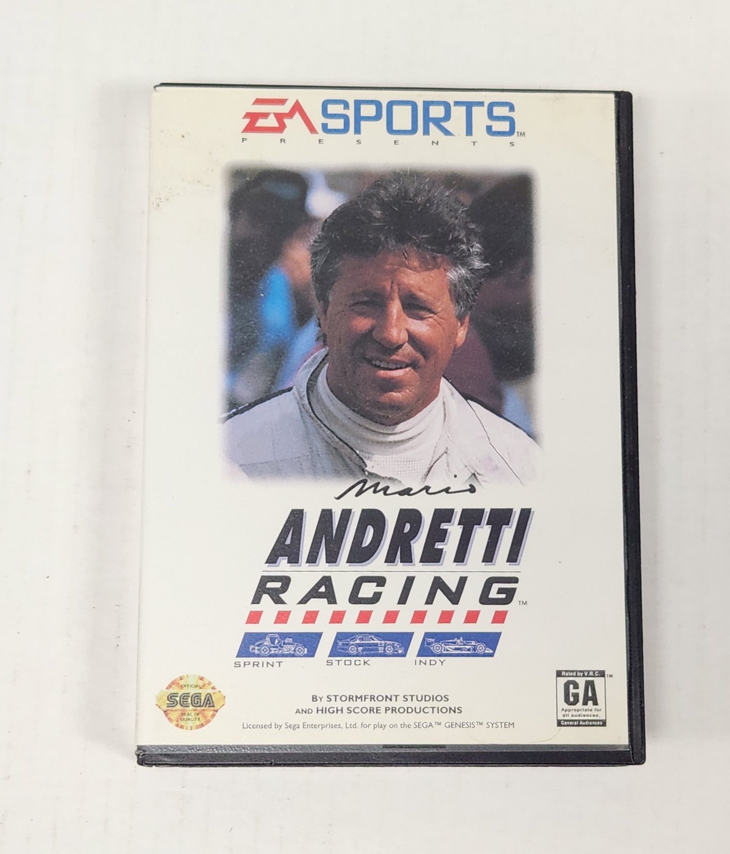 Auction Item 68: Andretti Racing - Sega Genesis