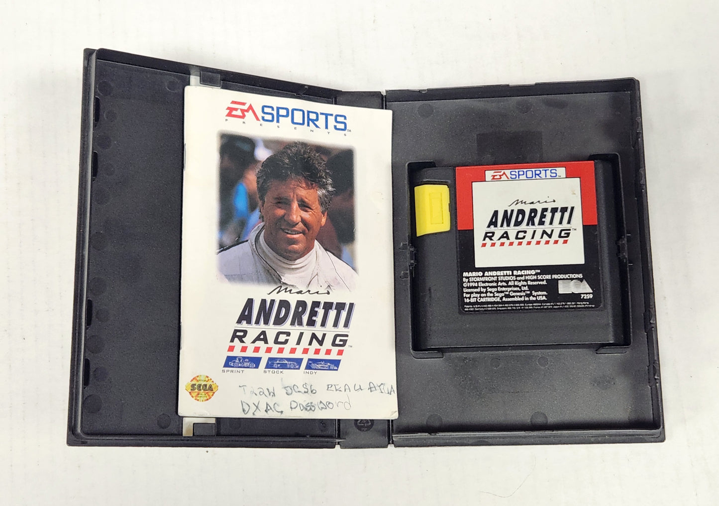 Auction Item 68: Andretti Racing - Sega Genesis