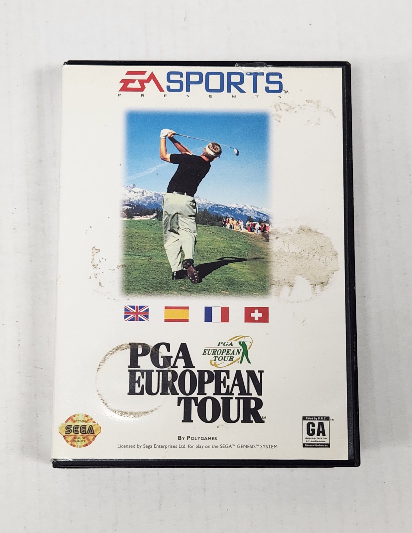 Auction Item 69: PGA European Tour - Sega Genesis