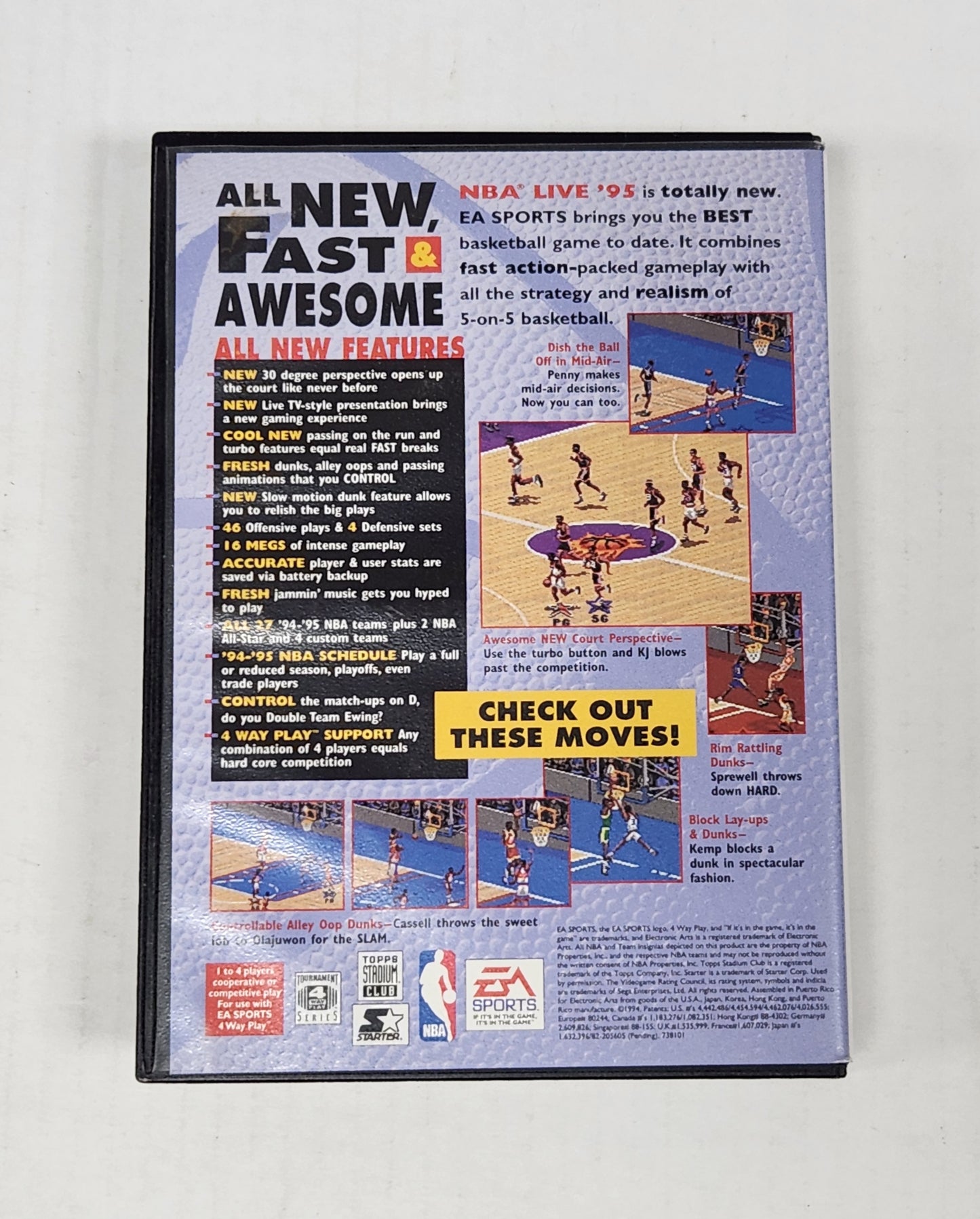 Auction Item 70: NBA Live 95 - Sega Genesis