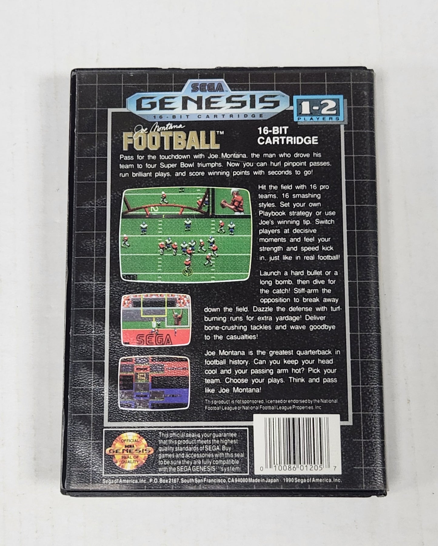 Auction Item 73: Joe Montana Football - Sega Genesis