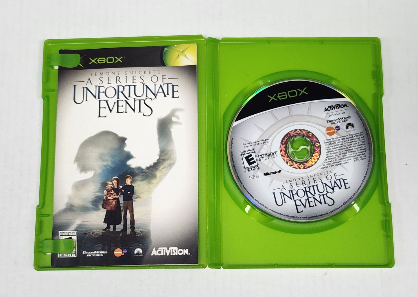 Auction Item 79: A Series of Unfortunate Events - XBox
