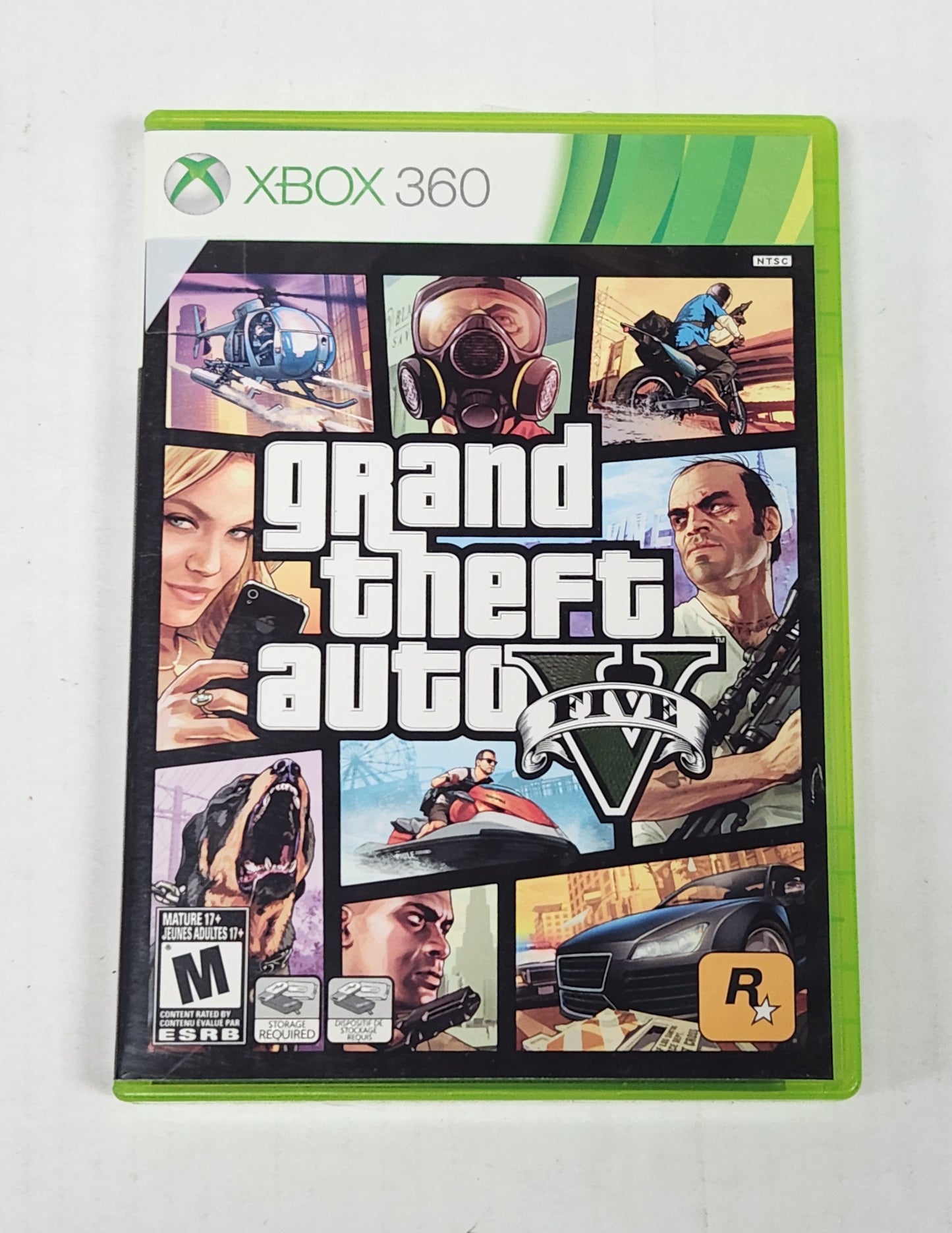Auction Item 93: Grand Theft Auto V Five - XBox 360