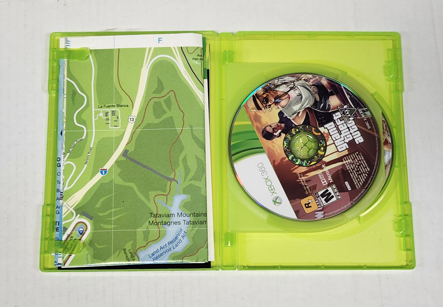 Auction Item 93: Grand Theft Auto V Five - XBox 360