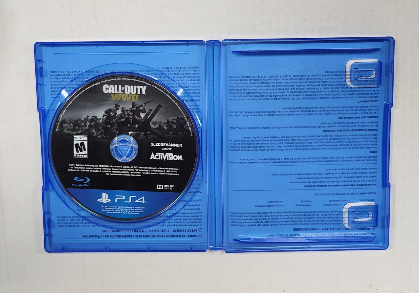 Auction Item 94: Call of Duty WWII - PS4