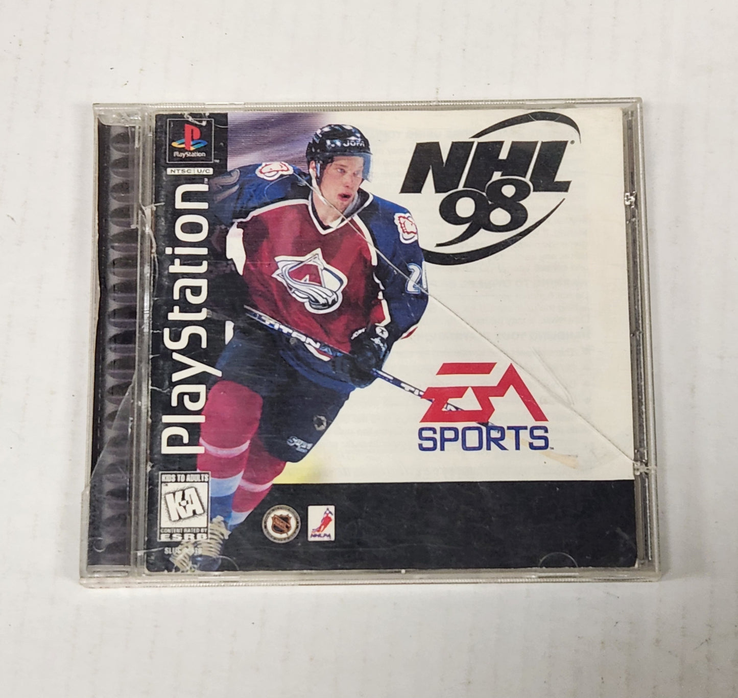 Auction Item 104: NHL 98 - PlayStation