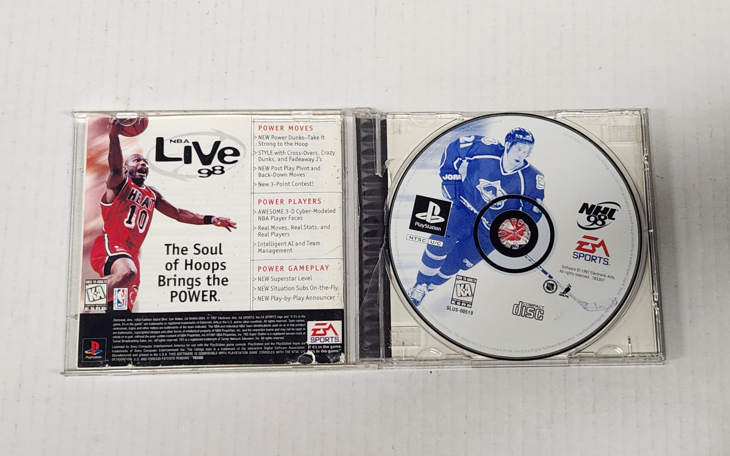 Auction Item 104: NHL 98 - PlayStation