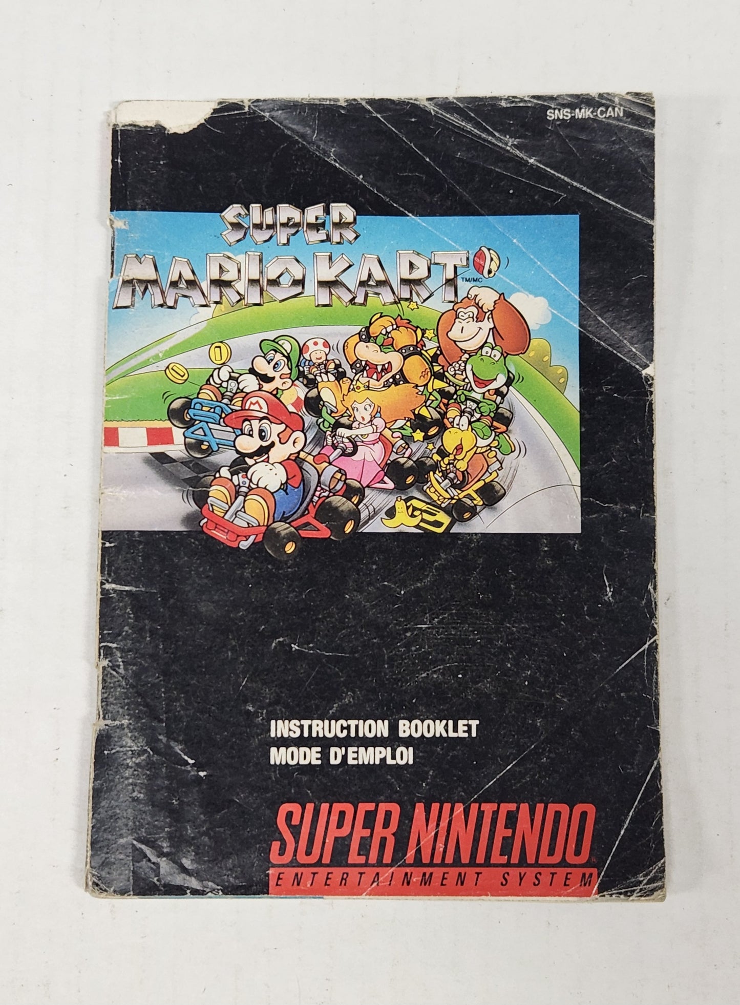 Auction Item 131: Super Mario Kart Manul - SNES