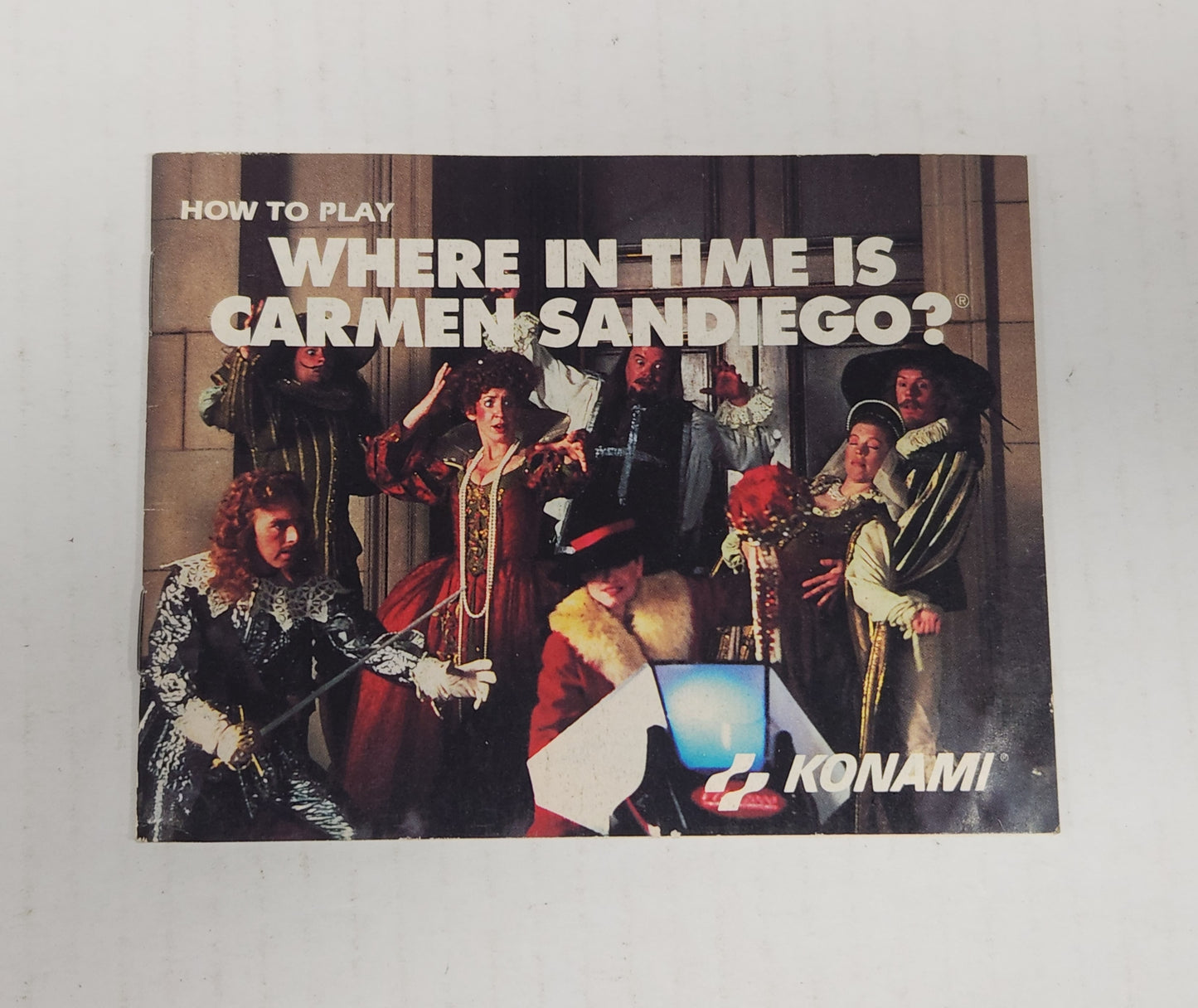 Auction Item 129: Where In Time Is Carmen Sandiego? Manual - NES