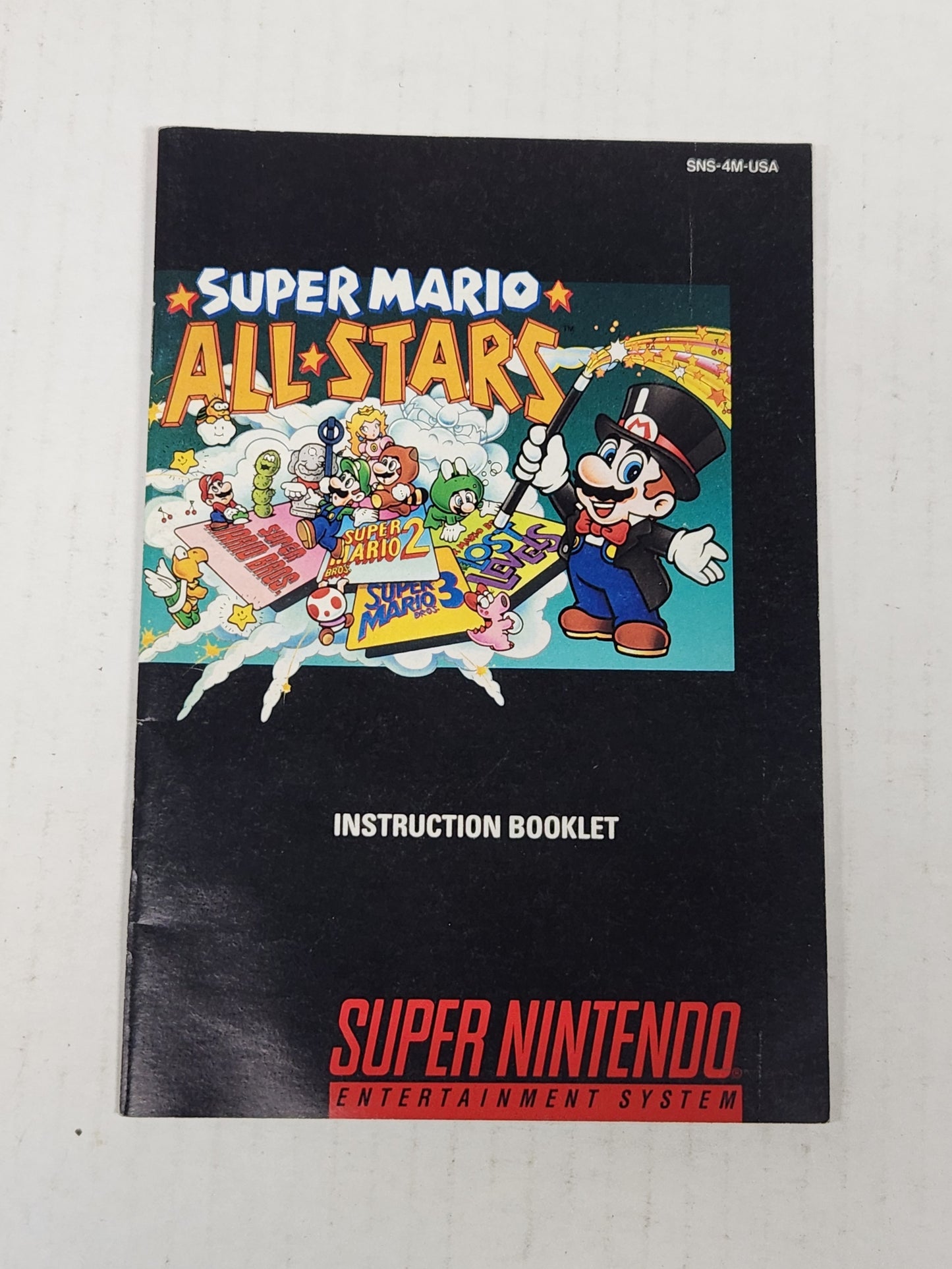 Auction Item 125: Super Matio All Stars Manual - SNES