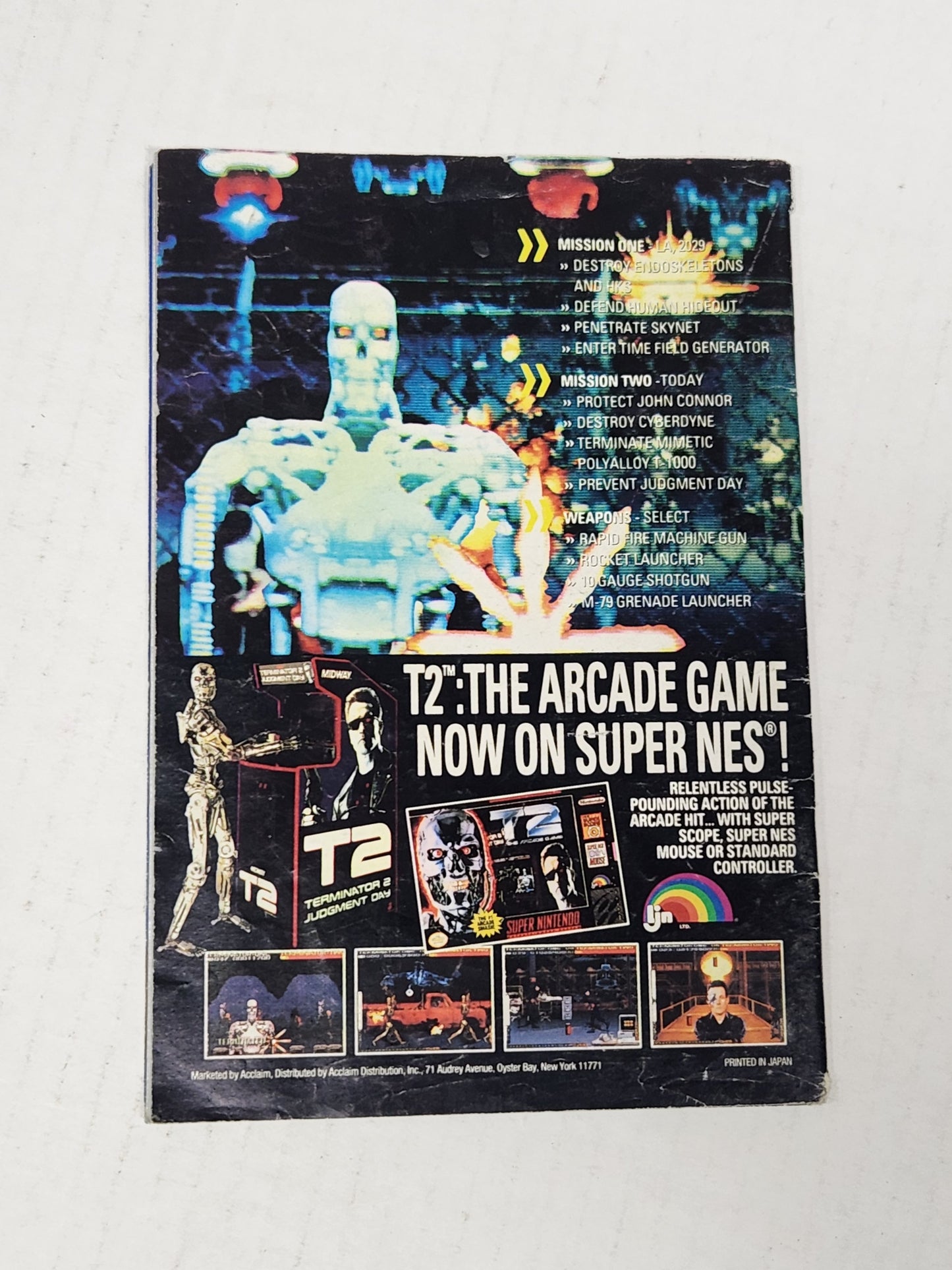 Auction Item 124: NBA Jam Manual - SNES