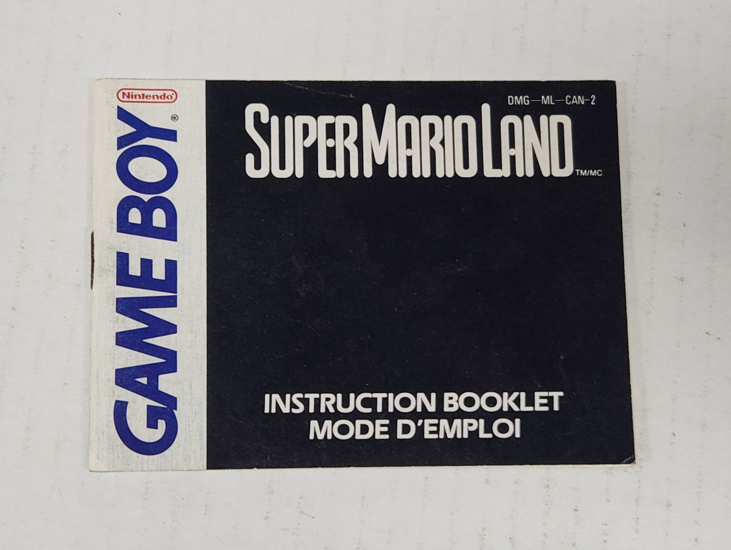 Auction Item 122: Super Mario Land Instruction Booklet - NES