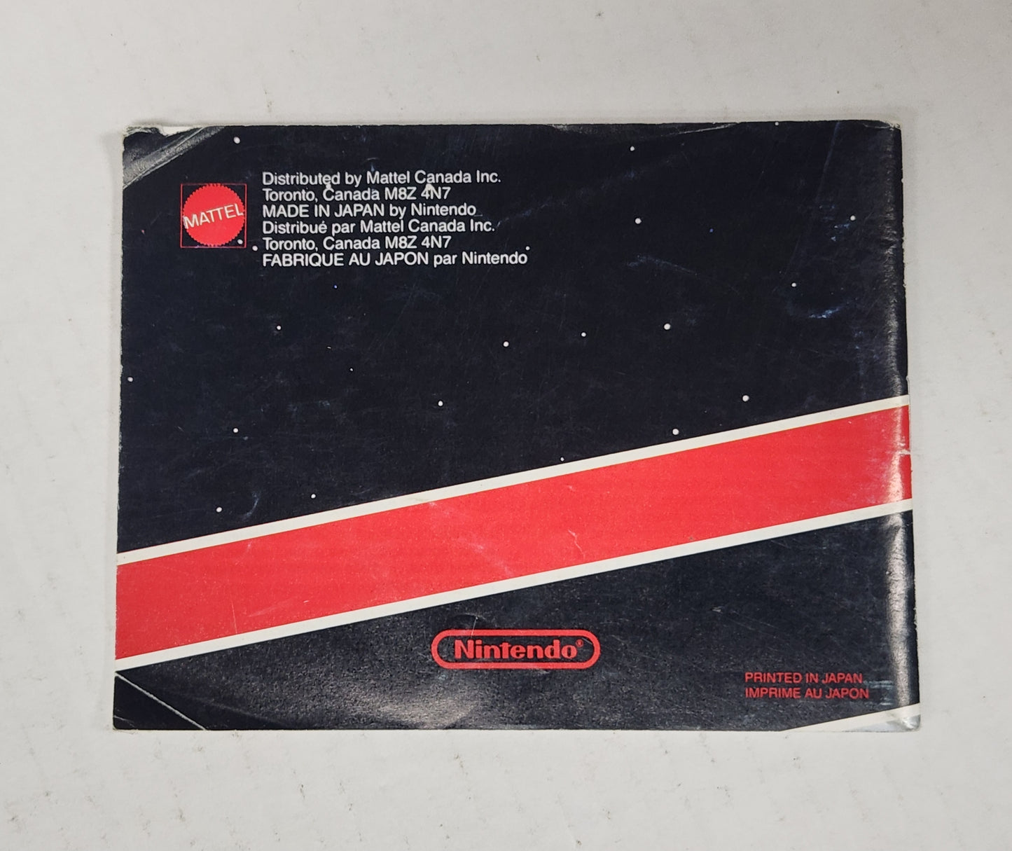 Auction Item 121: Nintendo Entertainment System Instruction Booklet