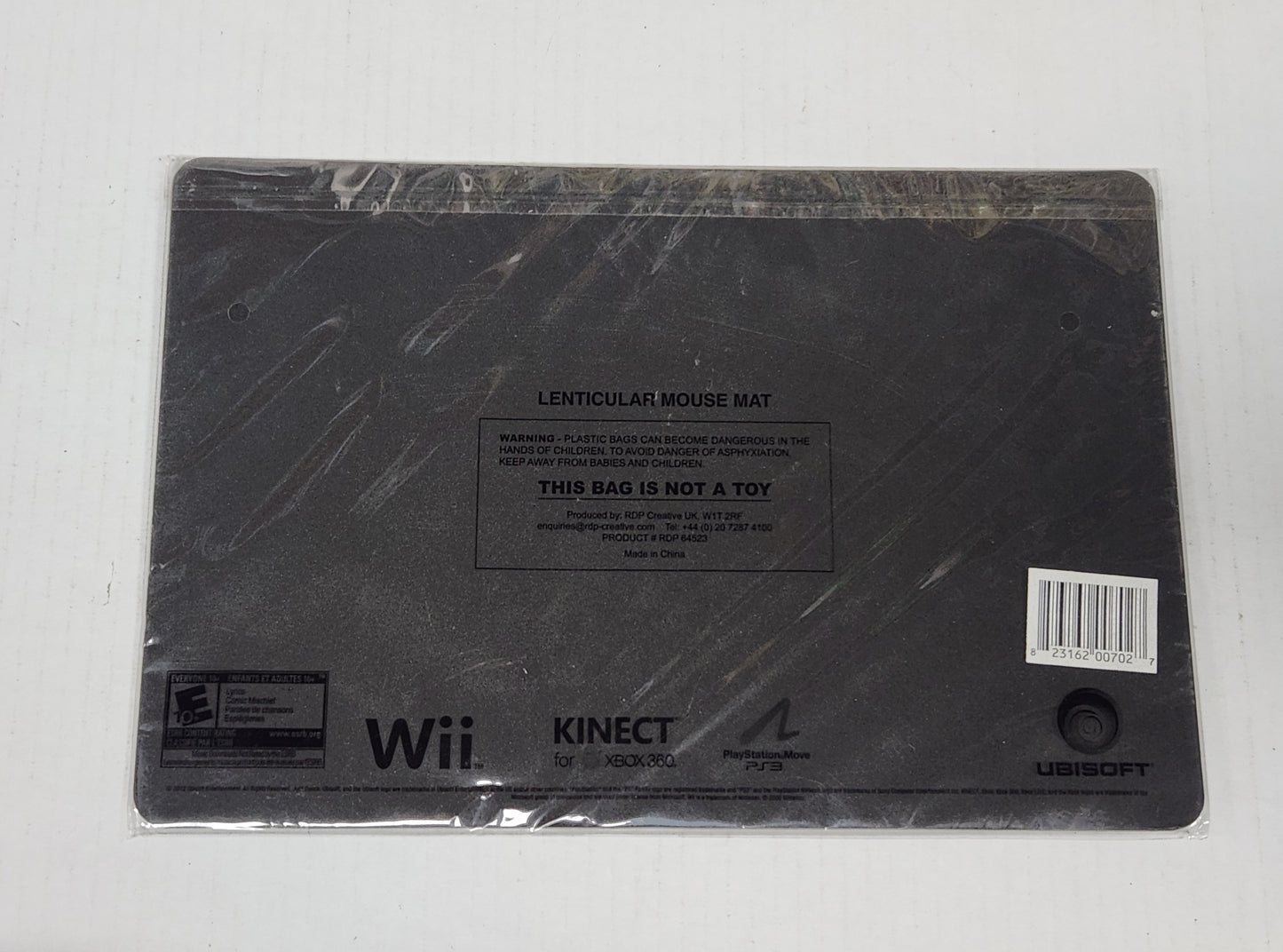 Auction Item 113: Lenticular Mouse Mat Just Dance 4