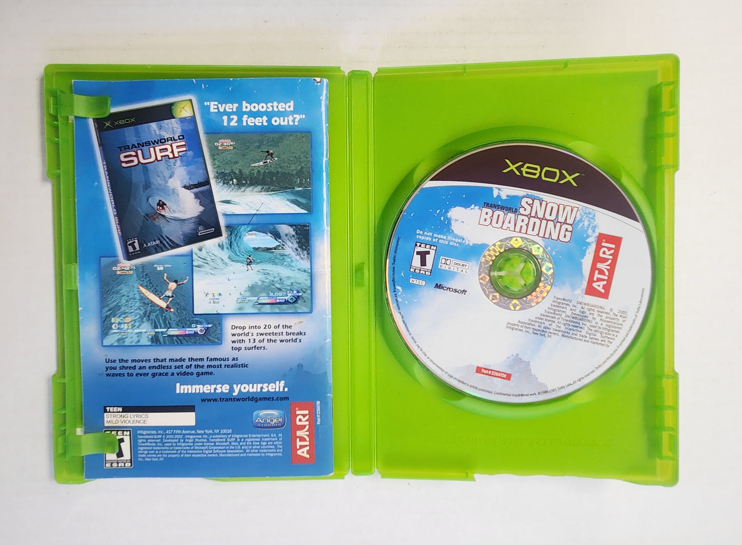 003: Transworld Snow Boarding - XBox
