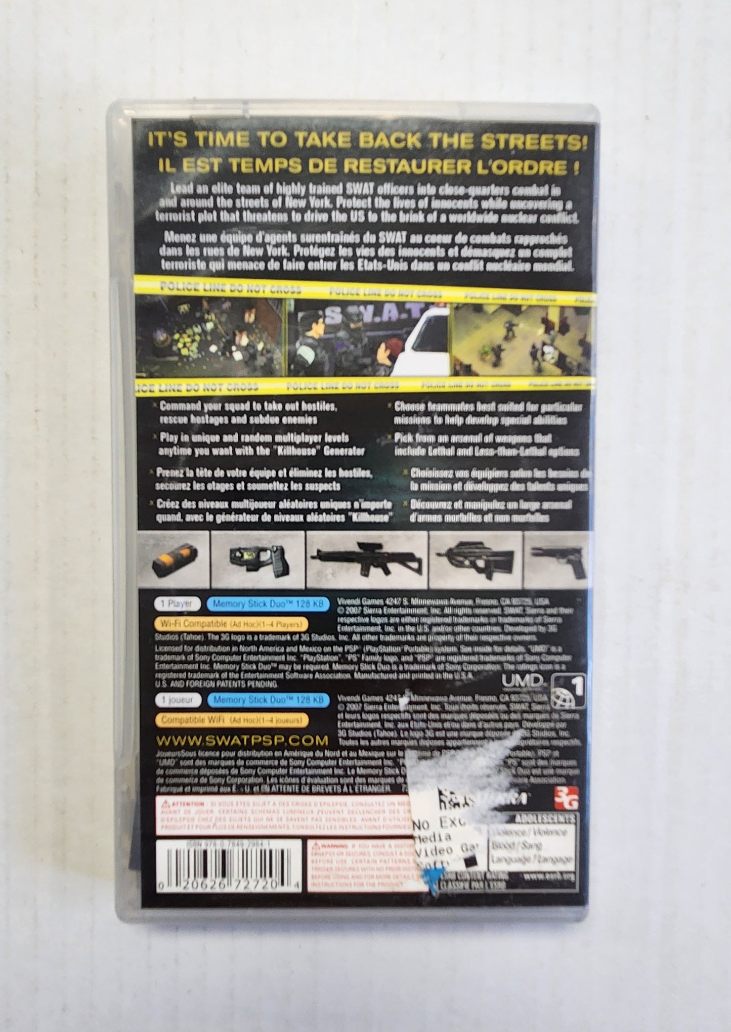 012: SWAT Target Liberty - PSP