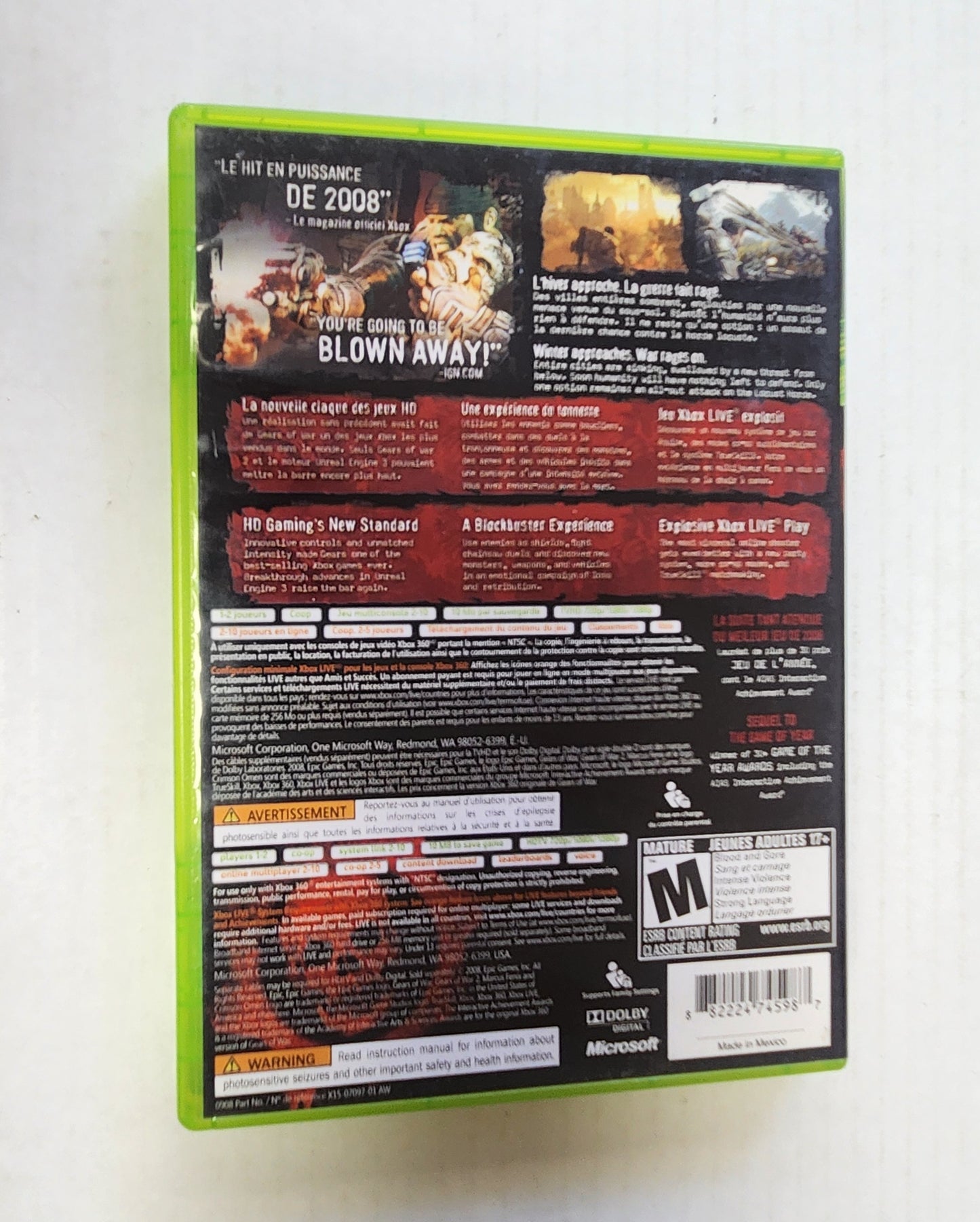 019: Gears of War 2 - XBox 360