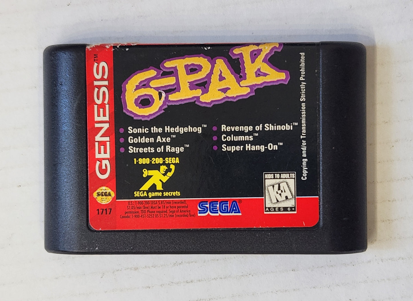 027: Genesis 6-Pack - Sega Genesis