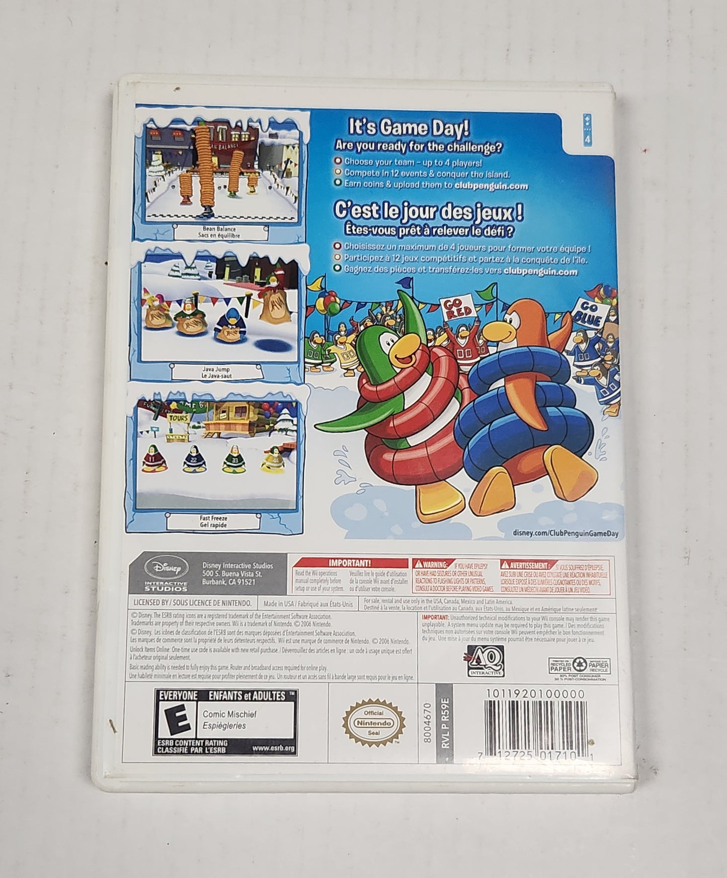 039: Club Penguin Game Day! - Wii
