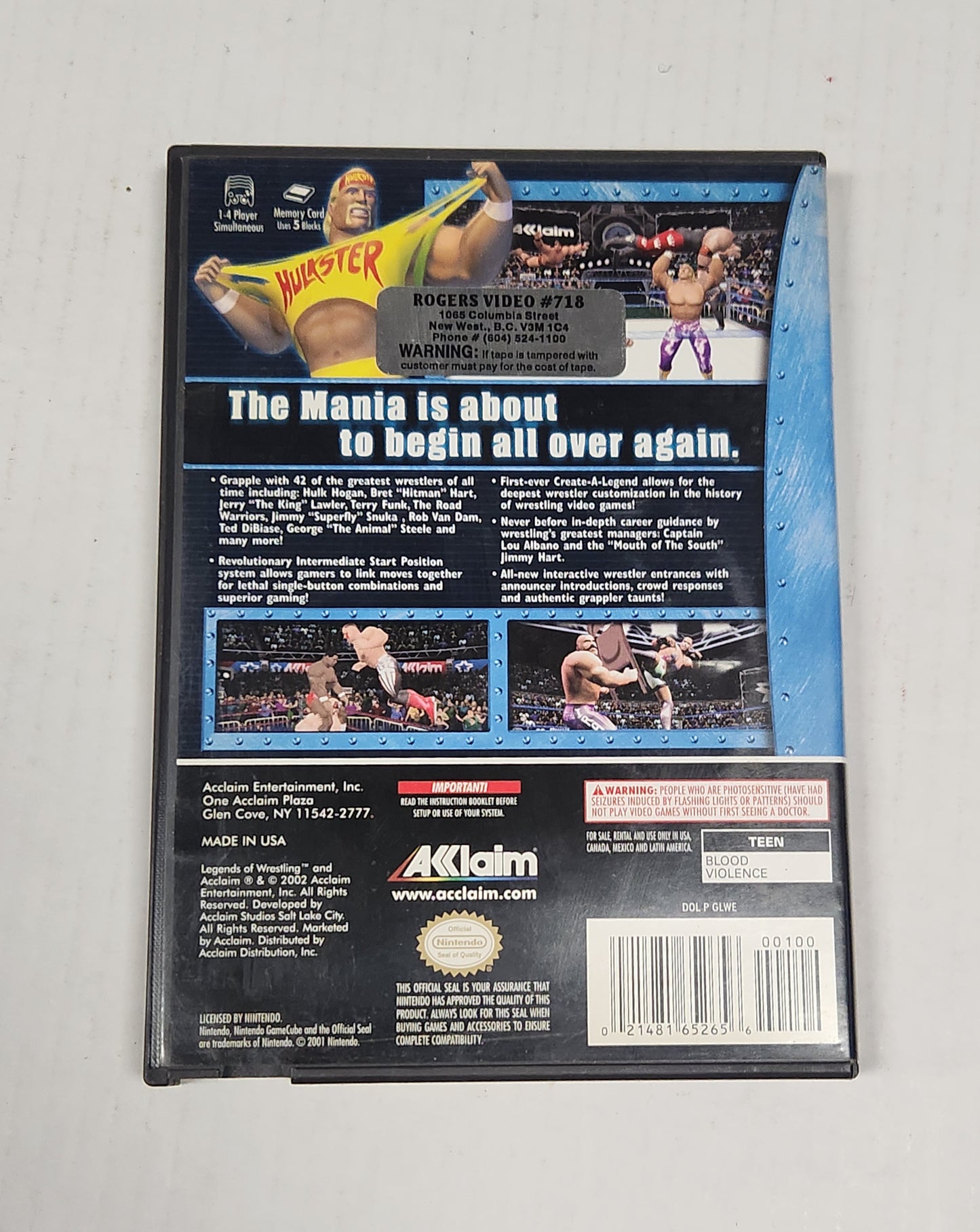045: Legends of Wrestling - GameCube