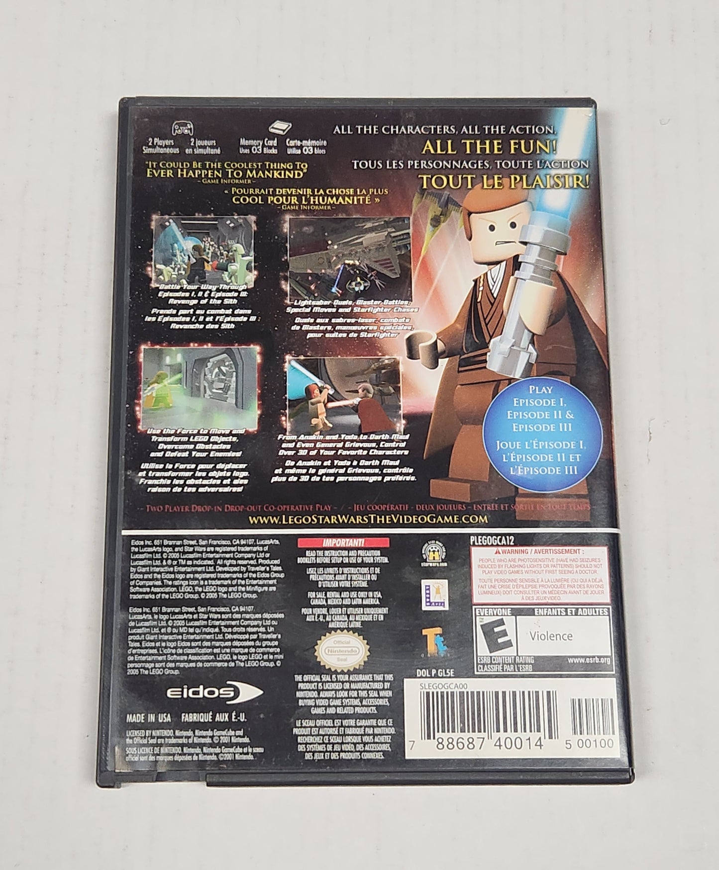 046: Lego Star Wars The Video Game - GameCube