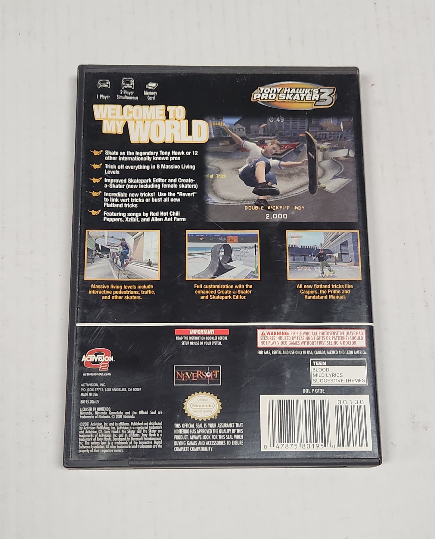 047: Tony Hawk's Pro Skater 3 - GameCube
