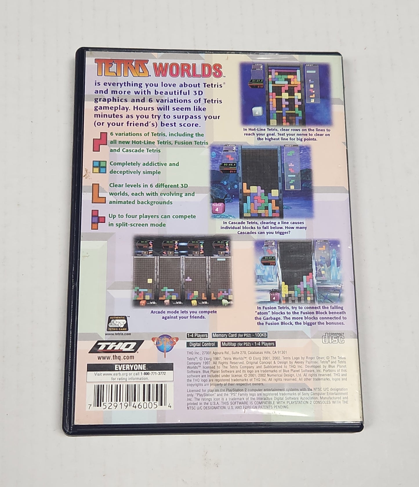058: Tetris Worlds - PS2