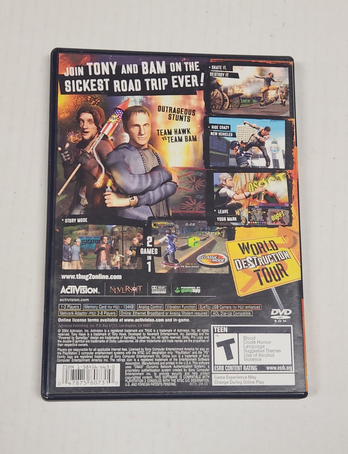 061: Tony Hawk's Underground 2 - PS2