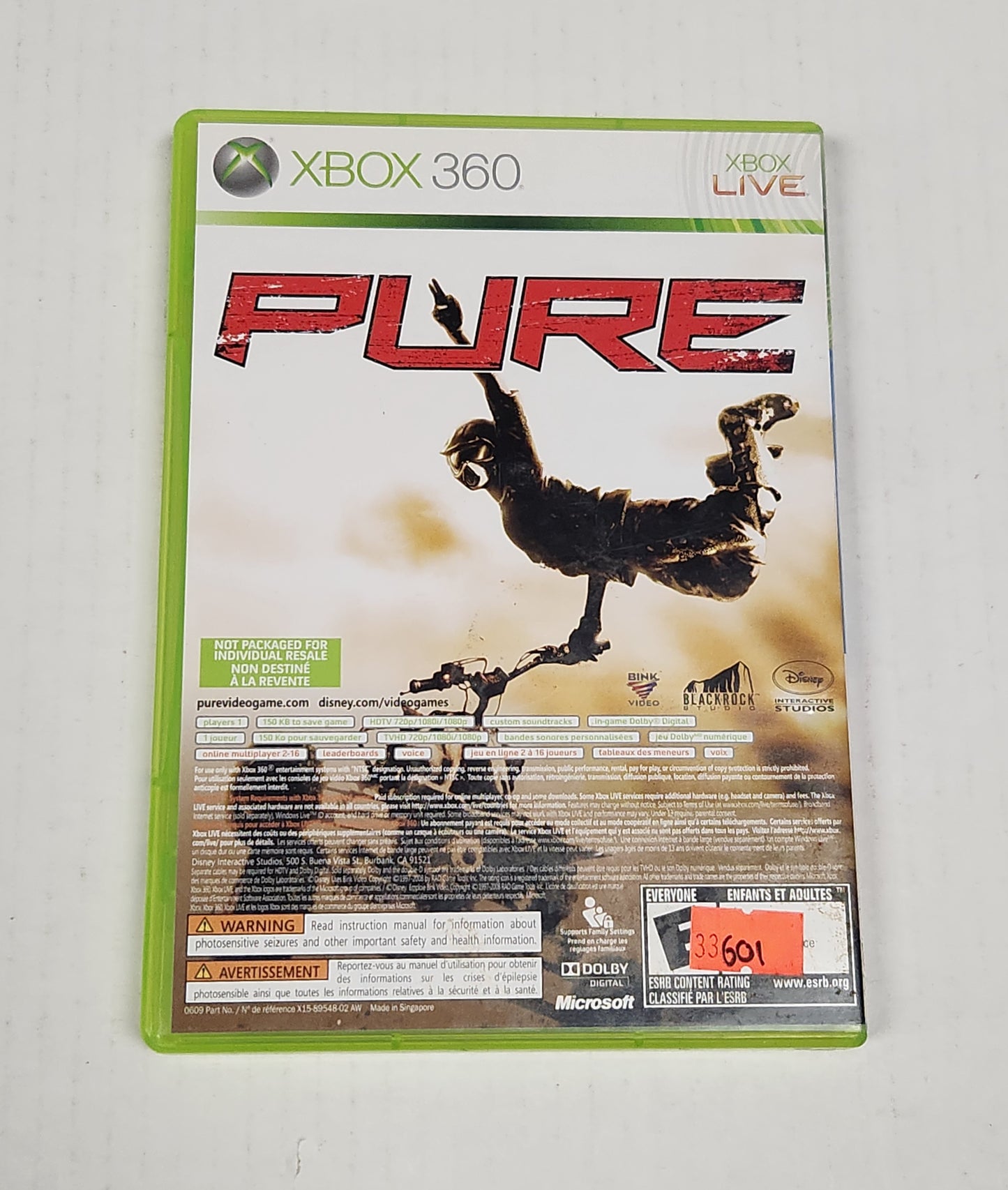 070: Lego Batman / Pure - XBox 360