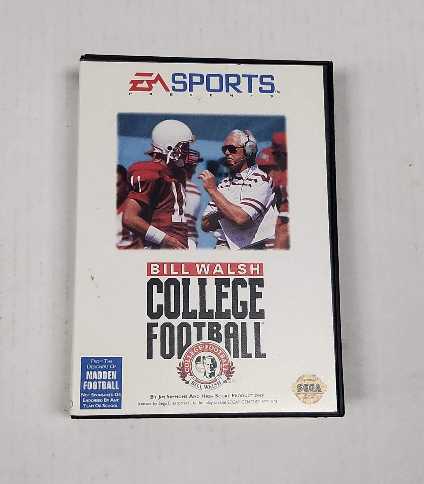 071: Bill Walsh College Football - Sega Genesis