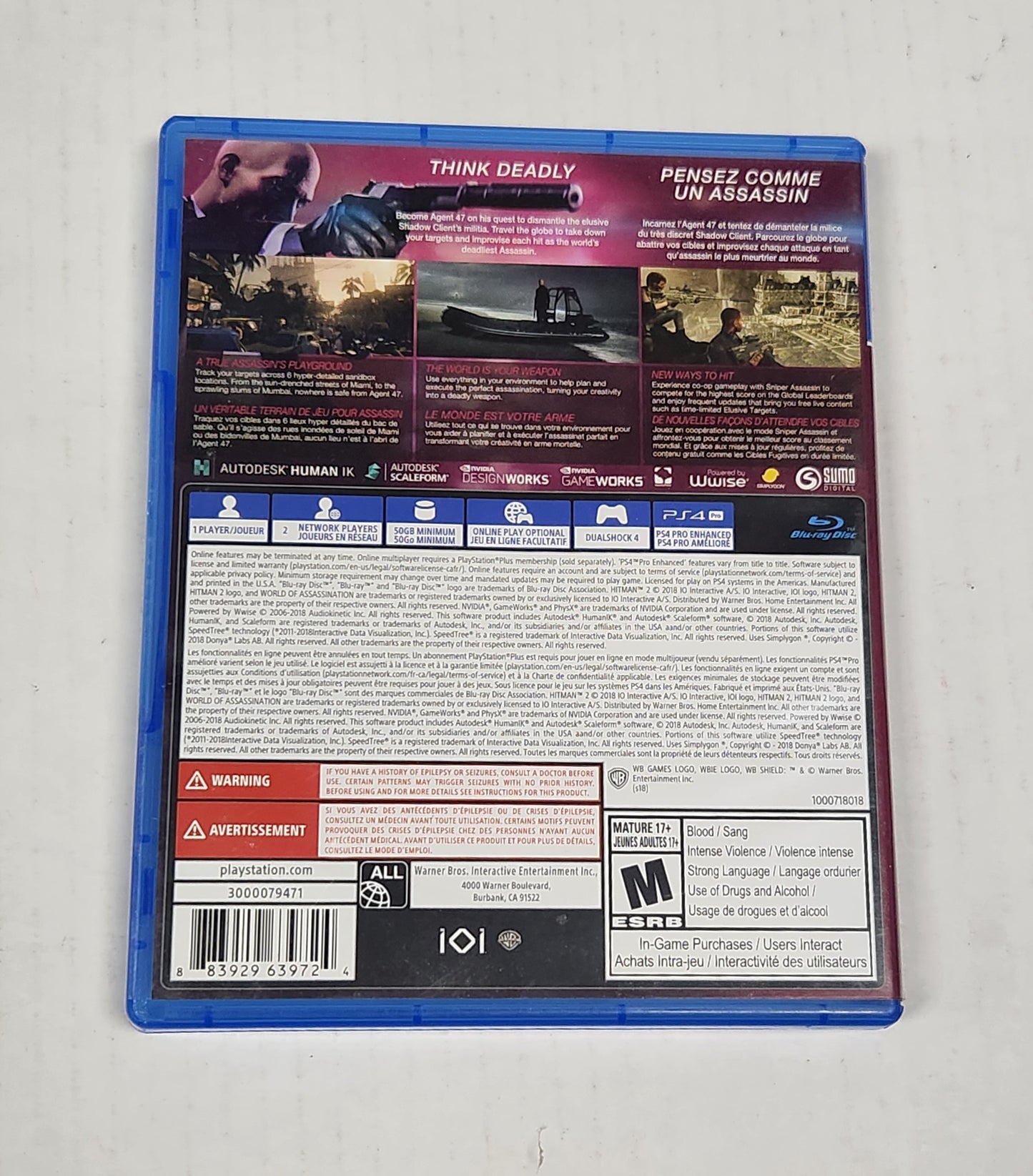 076: Hitman 2 - PS4