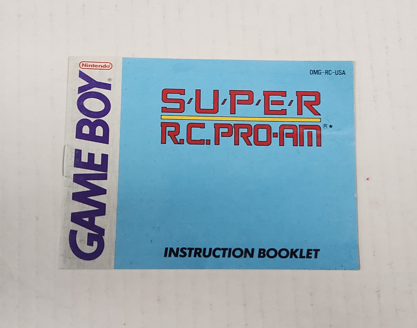 081: Super R.C. Pro-Am Manual - Gameboy