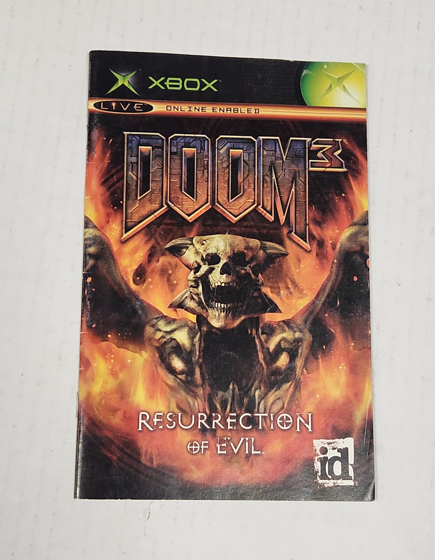 084: Doom 3 Manual - XBox
