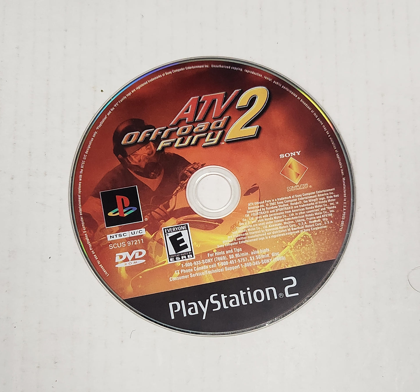 100: ATV Offroad Fury 2 - PS2