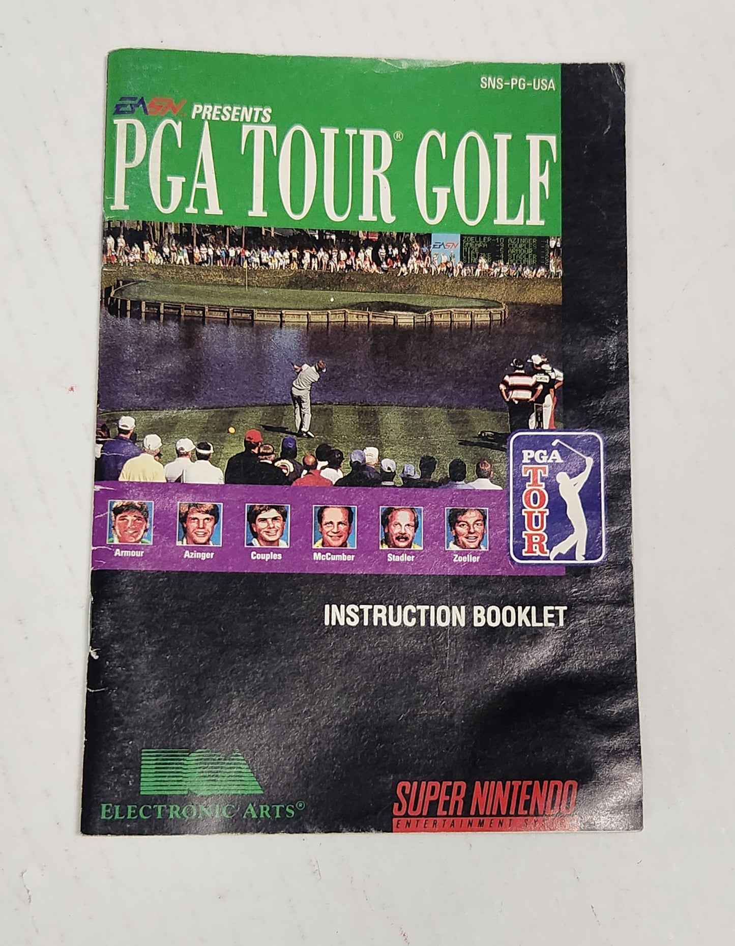 108: PGA Tour Golf Manual - SNES