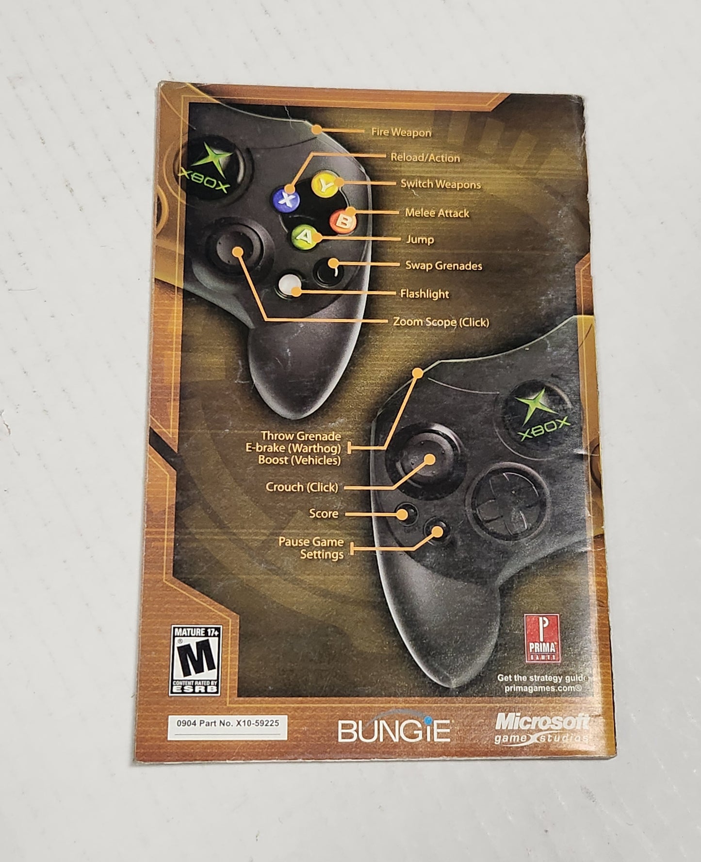 085: Halo 2 Manual - XBox