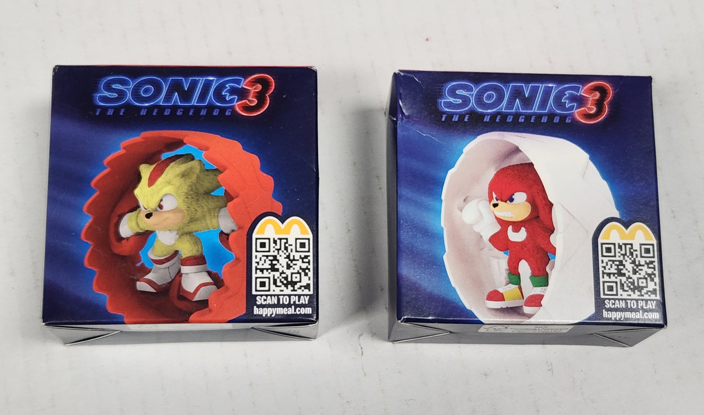 131: Sonic 3 McDonald's Toys x 2