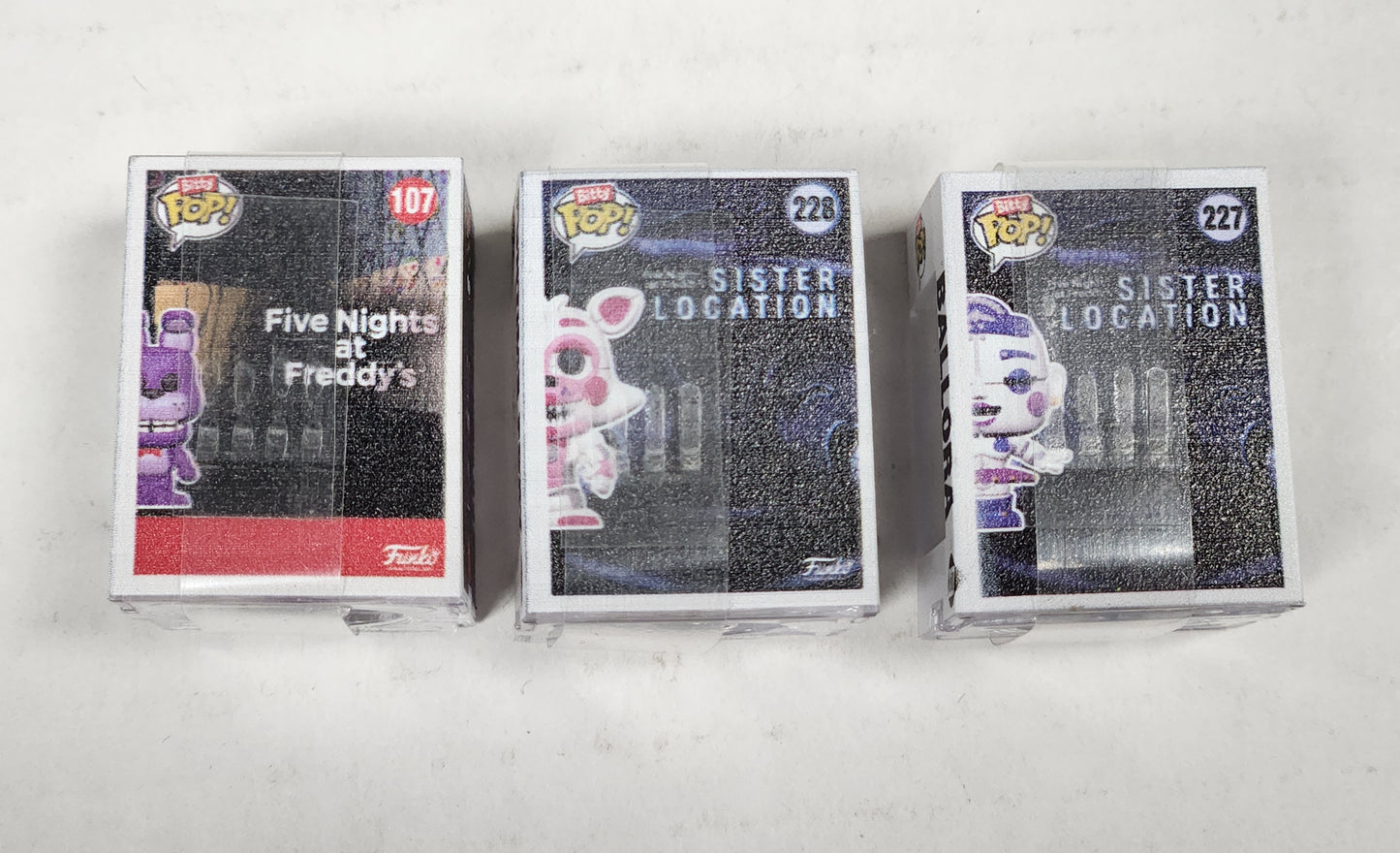 002: Five Nights at Freddy's Bitty Pops! x 3
