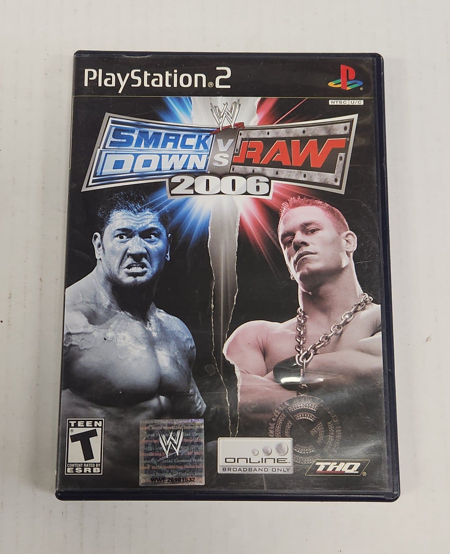 Lot 010: Smack Down vs Raw 2006 - PS2